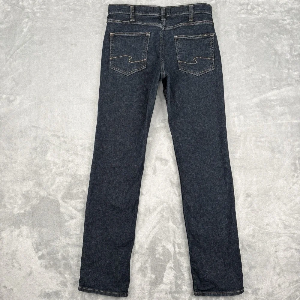 Silver Jeans Men's Sz 32x34 (Fits 33x33.5) Slim Authentic Straight‎ Leg Blue
